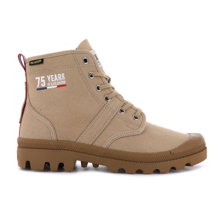 Bottes Palladium Pallabrousse Legion 75th Femme Kaki | FR WSI490Q